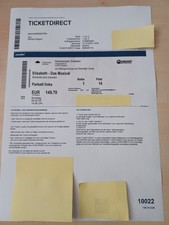 Tickets elisabeth musical gebraucht kaufen  Lübeck