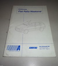 Usado, Schulungsunterlage / Técnica Info Fiat Palio Weekend Familiar Stand 02/1998 comprar usado  Enviando para Brazil