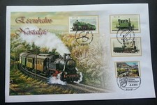 Veículo de transporte ferroviário locomotiva Alemanha Train 2012 (FDC) *diff PMK *raro comprar usado  Enviando para Brazil