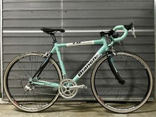 Bicicleta de corrida de estrada italiana Bianchi 1885 55cm média M Celeste Campagnolo comprar usado  Enviando para Brazil