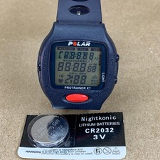 Polar ProTrainer XT relógio monitor de frequência cardíaca digital com bateria SOMENTE RELÓGIO funciona comprar usado  Enviando para Brazil