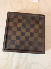 Altes schachbrett holz gebraucht kaufen  Eckartsberga