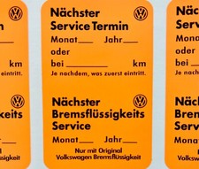 Service termin aufkleber gebraucht kaufen  Bad Bibra