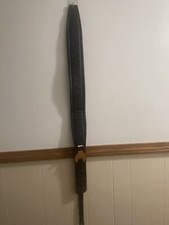 Padded leather guitar for sale  Killen