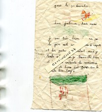 Lettre enfant vichy d'occasion  Genillé