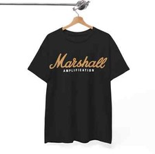 Usado, Nova camiseta preta logotipo amplificador amplificação Marshall P-5XL comprar usado  Enviando para Brazil