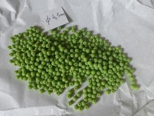 lot de 600 perle artisanales vintage,  ronde en verre vert pistache INDE 1980 na sprzedaż  Wysyłka do Poland