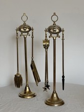 Vintage brass fireside for sale  COLCHESTER