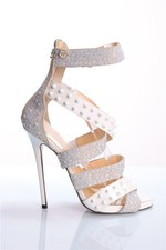 PHILIPP PLEIN Sandalen weiß mit Straßsteinen und Nieten Gr. 40 comprar usado PHILIPP PLEIN Sandalen weiß mit Straßsteinen und Nieten Gr. 40 comprar usado  Enviando para Brazil