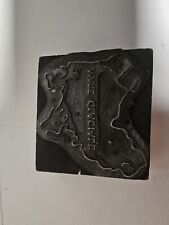 Vtg antique map for sale  Hallam