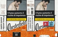 Pacchetto vuoto aperto usato  Ticengo