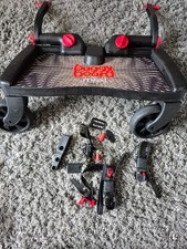 Lascal Buggy Board Maxi w kolorze czarnym z paskami / złączami - używana / w pełni funkcjonalna. na sprzedaż  Wysyłka do Poland