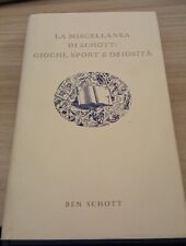 Ben schott miscellanea usato  Milano