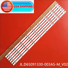 6 peças tiras de LED para Hisense 65R6E3 65R6090G 65R61G 65A7300 65AE7000 SVH650AH8 comprar usado  Enviando para Brazil