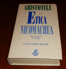 Aristotele etica nicomachea usato  Cagliari