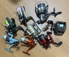 Usado, Conjunto de 8 molinetes de pesca comprar usado  Enviando para Brazil