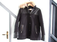 Parka toile cuir d'occasion  Serris