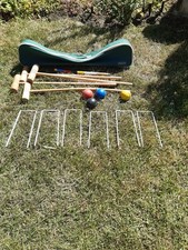 Vintage croquet set for sale  DARLINGTON