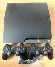 Consola Playstation  3 Ps3 Slim 320gb + 2 Controles Cech-2504b Buen Estado comprar usado  Enviando para Brazil