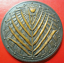 Médaille mariage bronze d'occasion  Martel