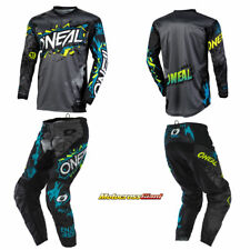 Combo de Calça Jersey de Motocross Oneal Element Villain Cinza comprar usado  Enviando para Brazil