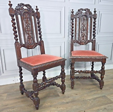 Pair antique carved for sale  SPILSBY