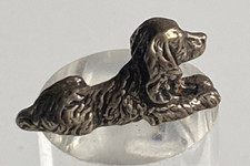Sitzender hund silber gebraucht kaufen  Frankfurt am Main