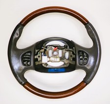 Volante Ford 99-07 Excursion F250 Lincoln Navigator couro envolto em madeira comprar usado  Enviando para Brazil