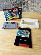 Yoshi's Safari (SNES) Super Nintendo CIB caixa completa 1993 Super Scope RARO comprar usado  Enviando para Brazil