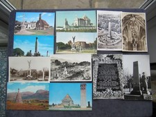 Postcards war memorials for sale  NOTTINGHAM