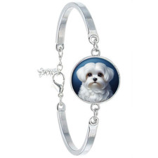 Bracelet acier chien d'occasion  Vidauban