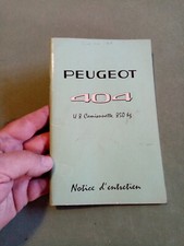 Peugeot 404 camionnette d'occasion  Aigre