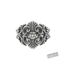Brilhante anel de prata esterlina 925 elegante pergaminhos ornamentados tamanho 9,5 10 presente exclusivo comprar usado  Enviando para Brazil
