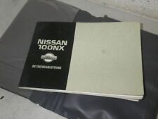 Bedienungsanleitung nissan 100 gebraucht kaufen  Bitterfeld