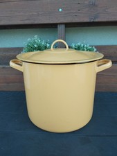 Pentola smaltata giallo usato  Gambettola