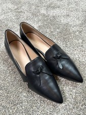 Mocassim Cole Haan Feminino Viola Skimmer Biqueira Apontada Plano Preto Tamanho 7B comprar usado  Enviando para Brazil