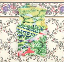 Camiseta Regata Issey Miyake Pregas Please INSPIRADA Verde Floral Padrão Sakura comprar usado  Enviando para Brazil