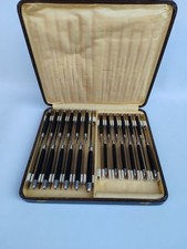 Coffret couteaux ébène d'occasion  Franconville