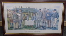 Framed print clubhouse for sale  MIRFIELD