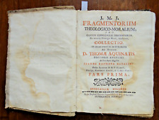 1730 fragmentorum theologico usato  Imola