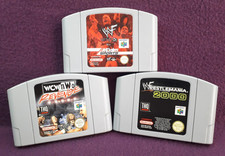 Nintendo n64 wrestling for sale  GREAT YARMOUTH