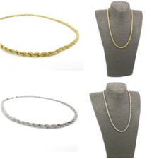 Collana intrecciata corda usato  Napoli