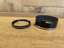 *Raro: quase perfeito* Olympus 43.5mm lente de fixação f=30cm e capa de metal para viagem 35, usado comprar usado  Enviando para Brazil
