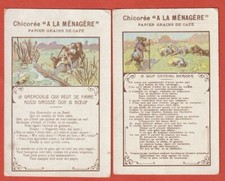 Chromos fables fontaine d'occasion  Villeurbanne