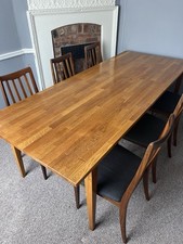Vintage dining solid for sale  LUDLOW