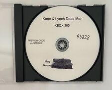 Kane & Lynch: Dead Men versão prévia Microsoft Xbox 360 2007 código de pré-lançamento comprar usado  Enviando para Brazil