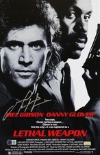 Mini pôster foto filme Mel Gibson arma letal autêntica assinada 11x17 BAS comprar usado  Enviando para Brazil