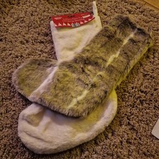 Pair faux fur for sale  STRABANE