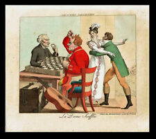 Engraving dame soufflee d'occasion  Expédié en Belgium