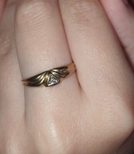 Ring gold 333 gebraucht kaufen  Leipzig